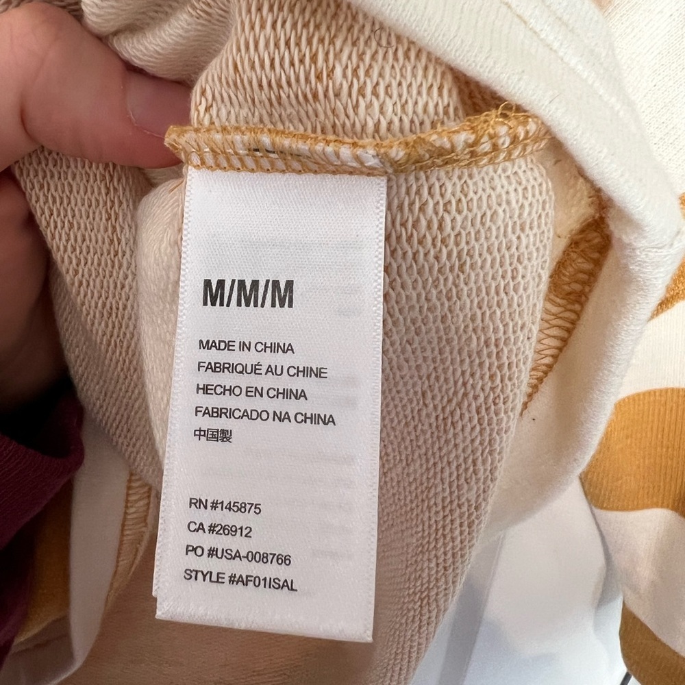 Amuse Society: Striped Jumper: Size Medium - Picture 5 of 7